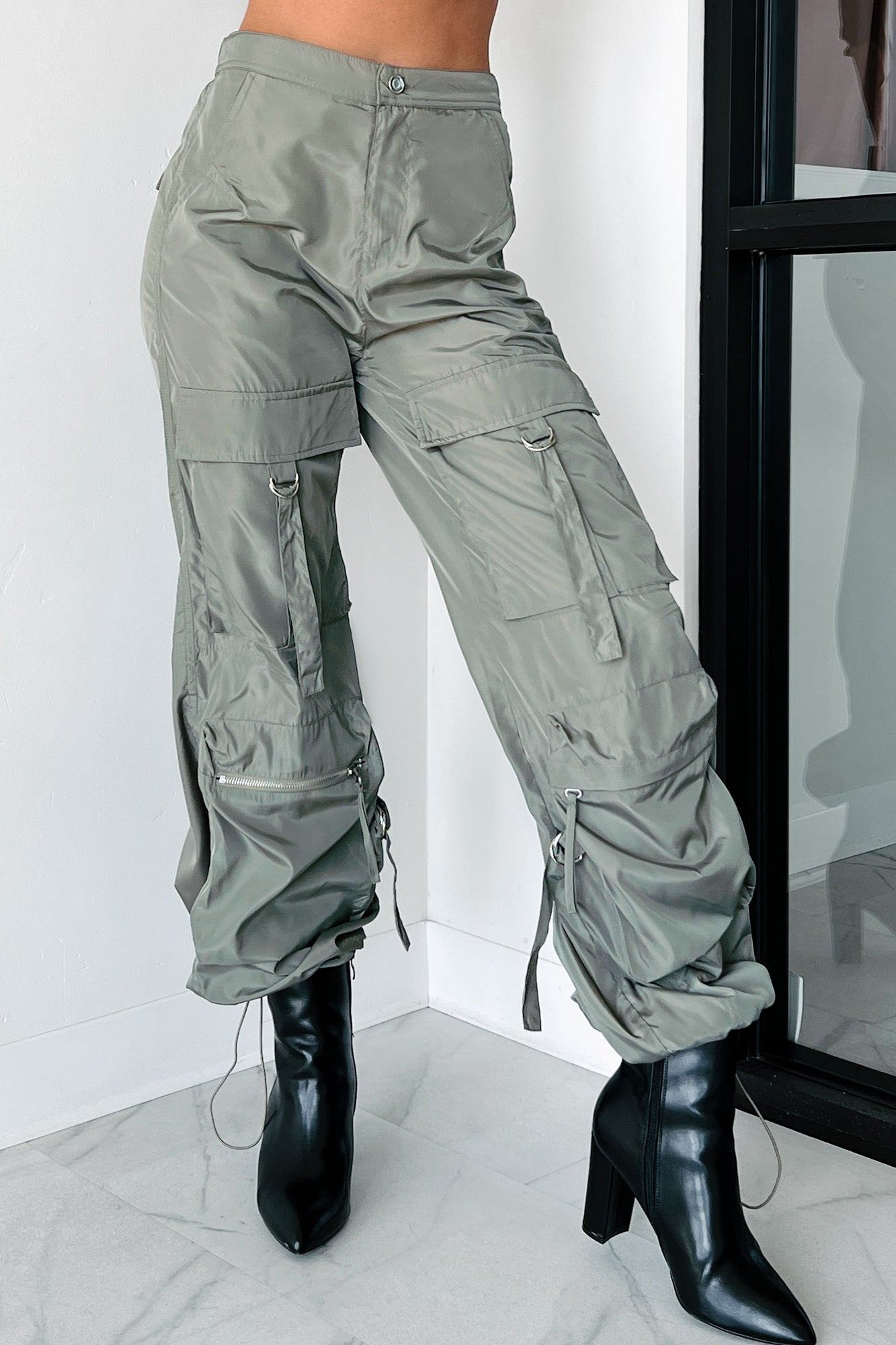 You've Heard About Me Cargo Utility Pants (Olive)