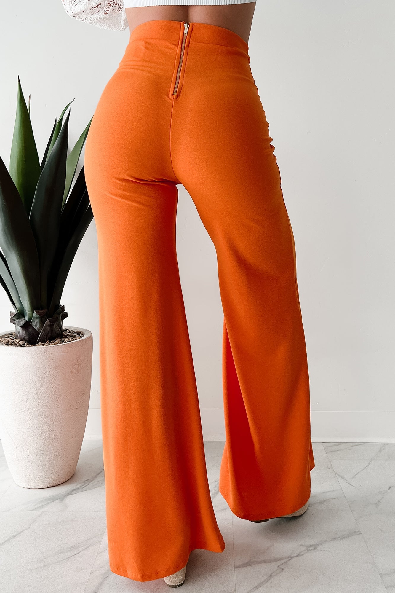 Boundless Ambition High Waist Pants (Orange)
