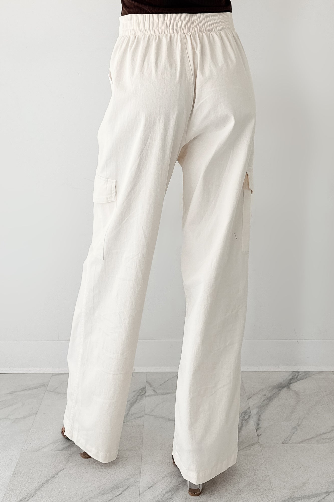 Cool People Only Cargo Pants (Off White)